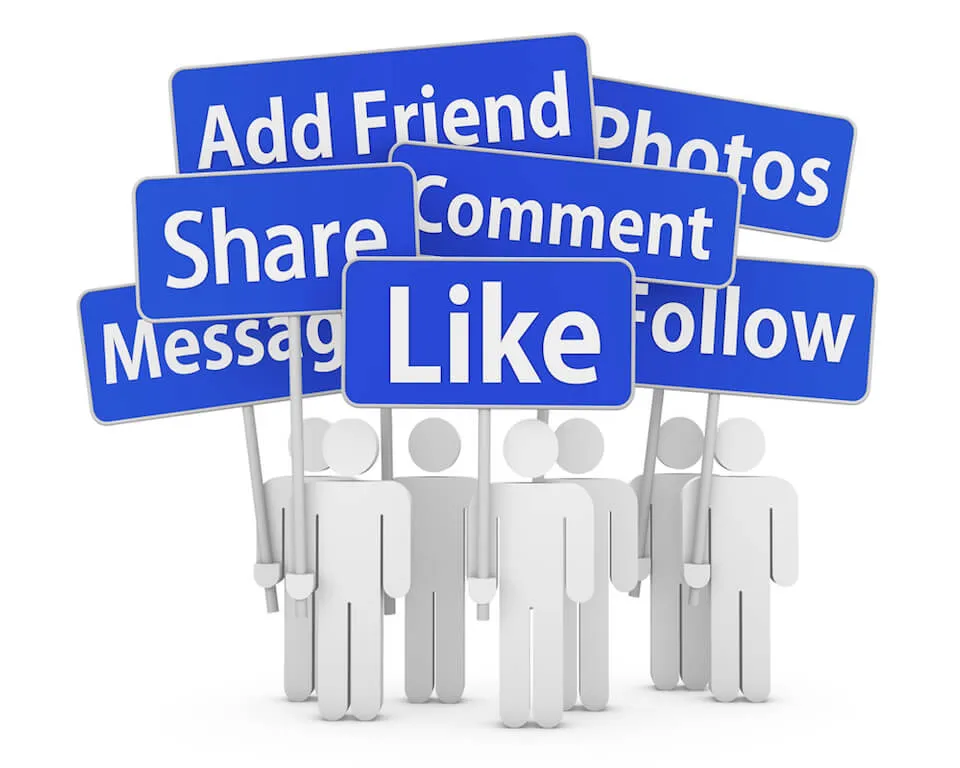Like, share và comment có chọn lọc