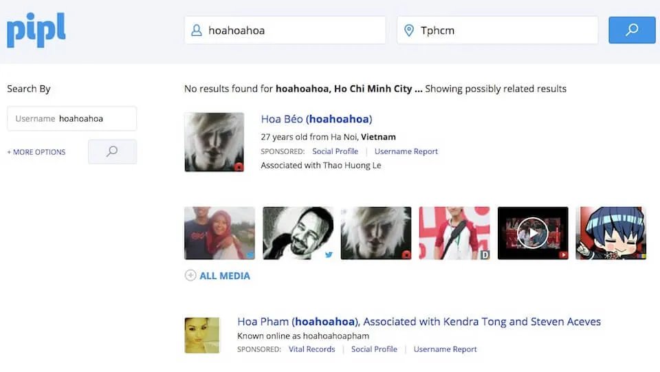 3 công cụ hỗ trợ tìm kiếm danh tính một người bất kì ảnh 2