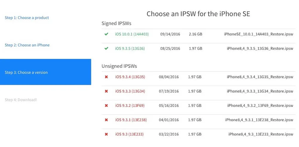 ipsw