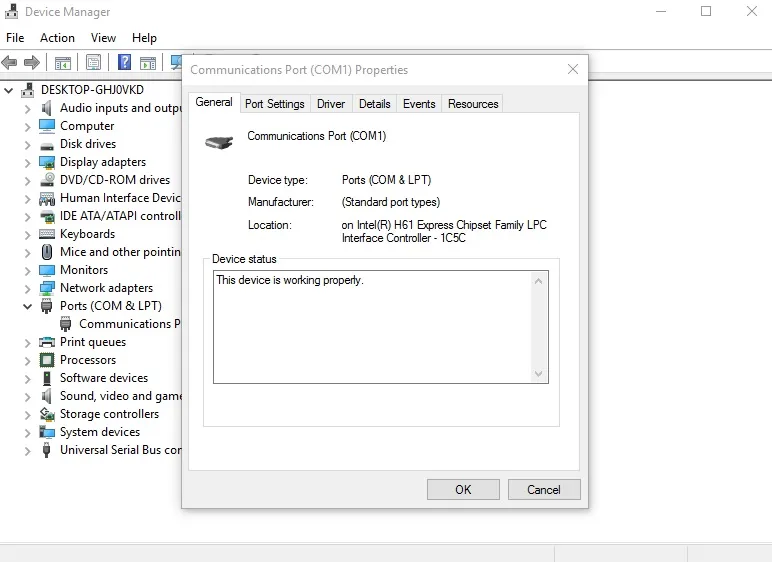 device manager