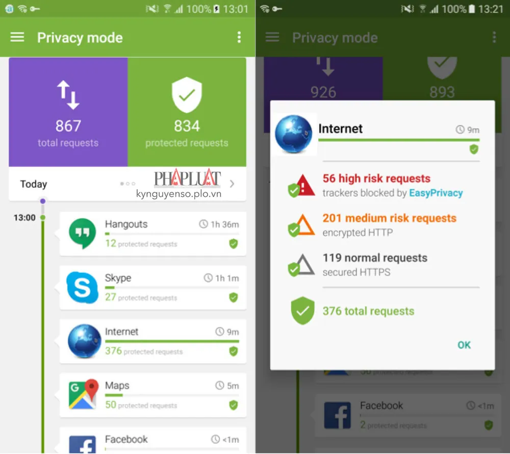 Cách ngăn chặn phần mềm gián điệp trên smartphone ảnh 1 opera max