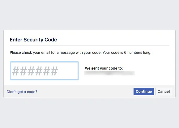 facebook code