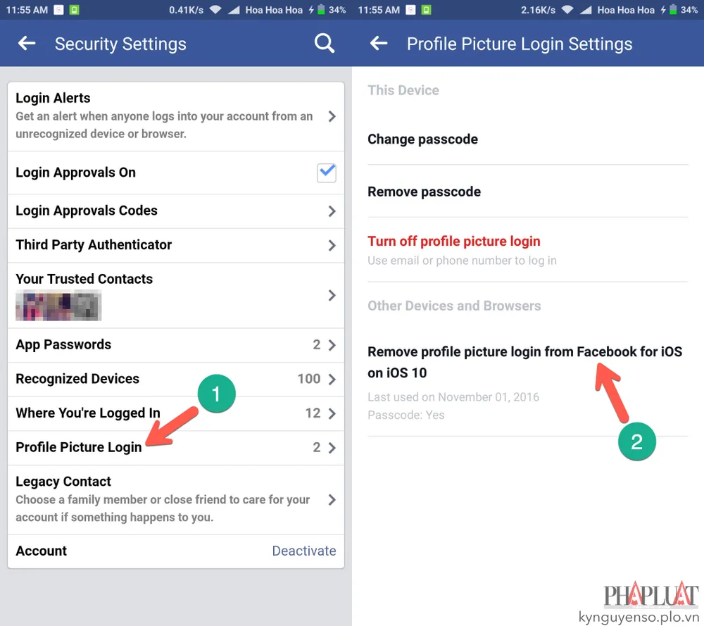facebook profile picture login