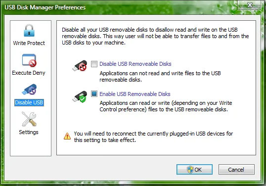 usb disk manager