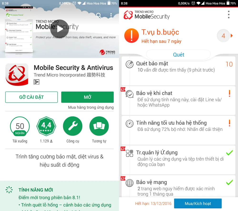 mobile security & antivirus