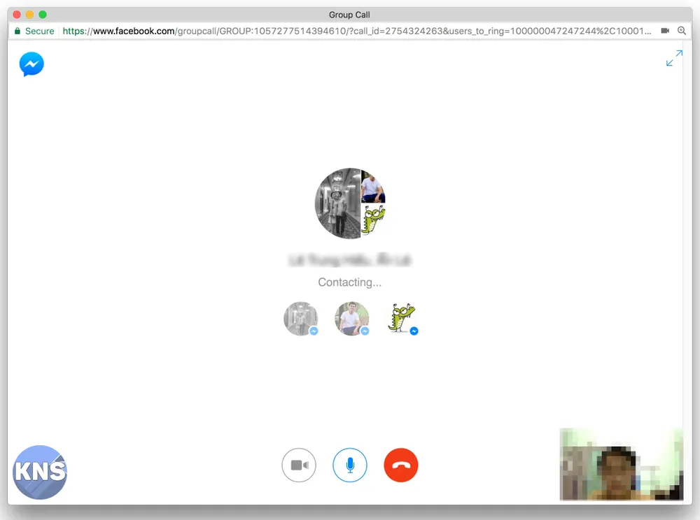 Cách gọi video theo nhóm trên Messenger ảnh 4 video call messenger
