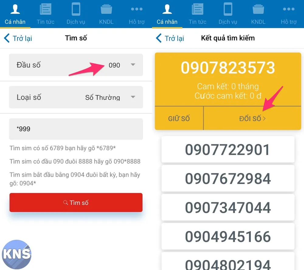 Cách đổi số điện thoại MobiFone ngay tại nhà