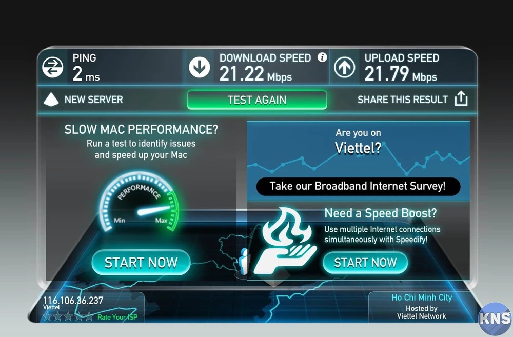 Làm thế nào để biết nhà mạng có bóp băng thông? ảnh 2 Làm thế nào để biết mình có bị bóp băng thông?