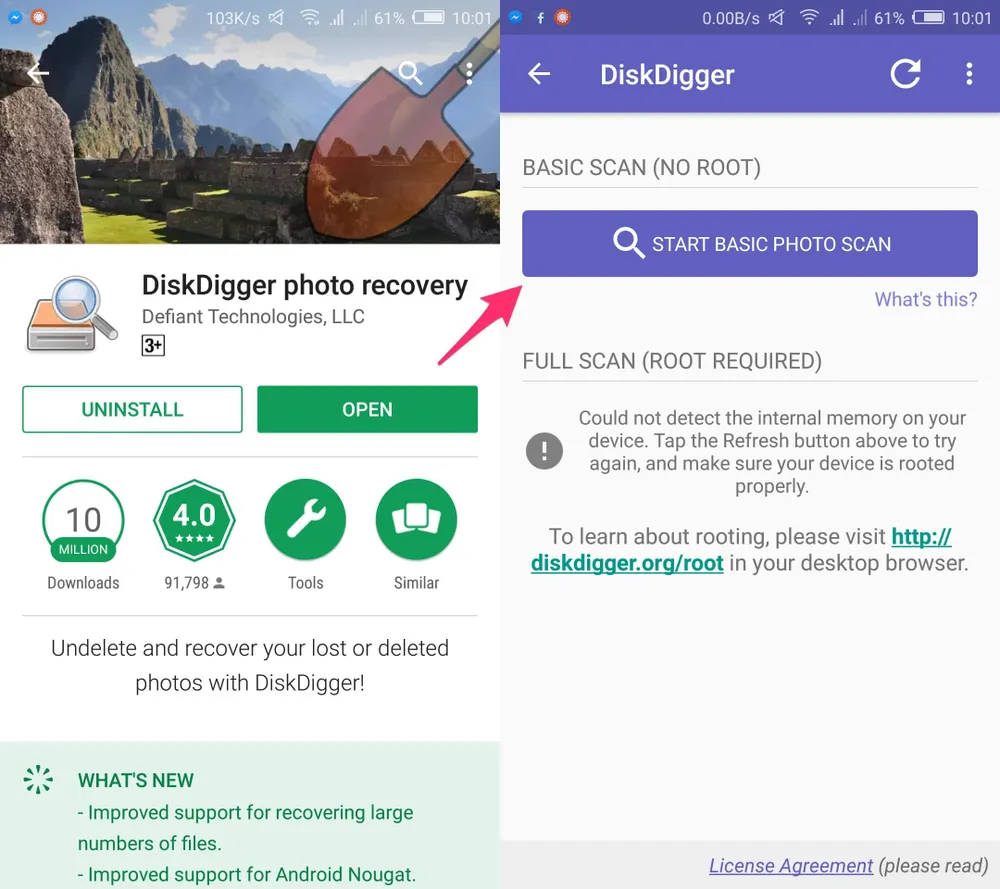 diskdigger photo recovery