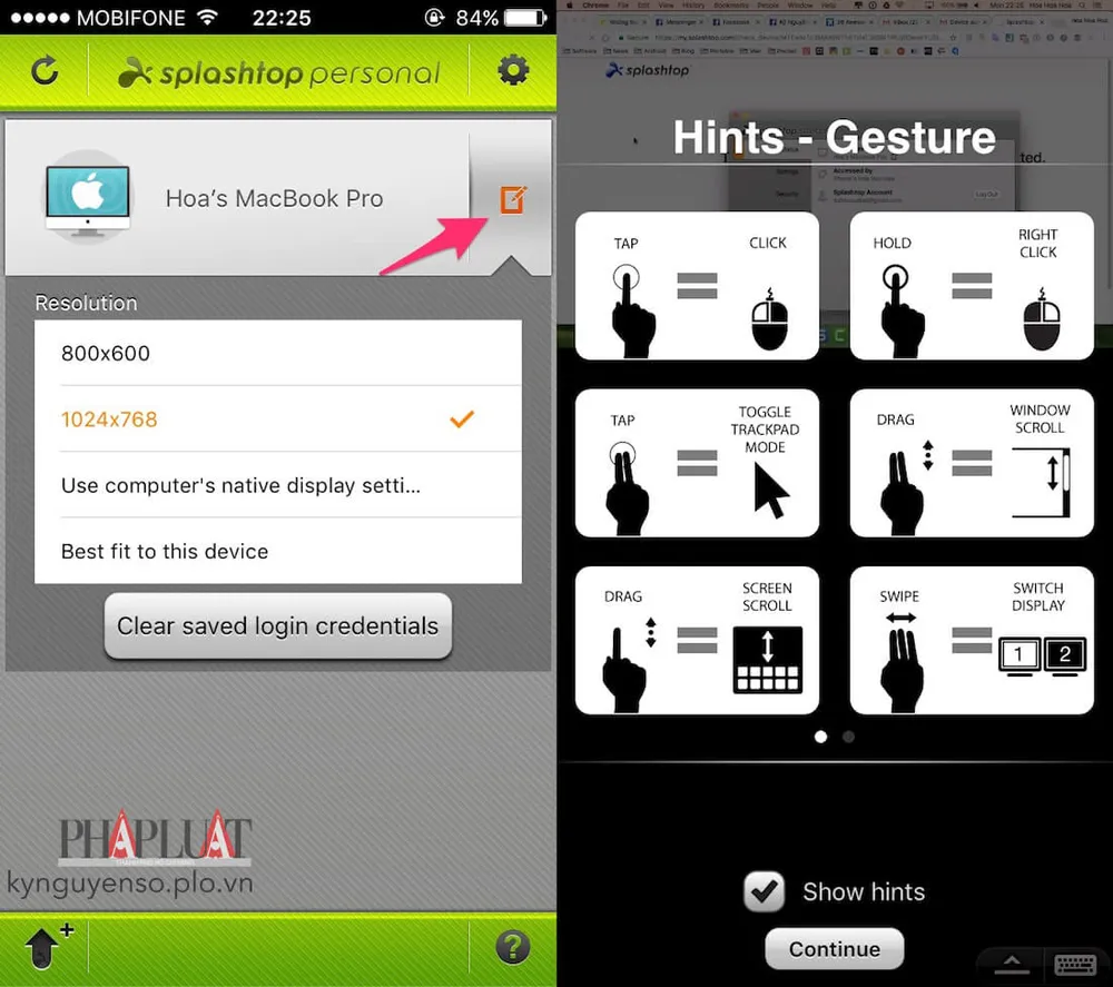 Điều khiển và mở ứng dụng trên máy tính bằng iPhone ảnh 3 Điều khiển và mở ứng dụng trên máy tính bằng iPhone