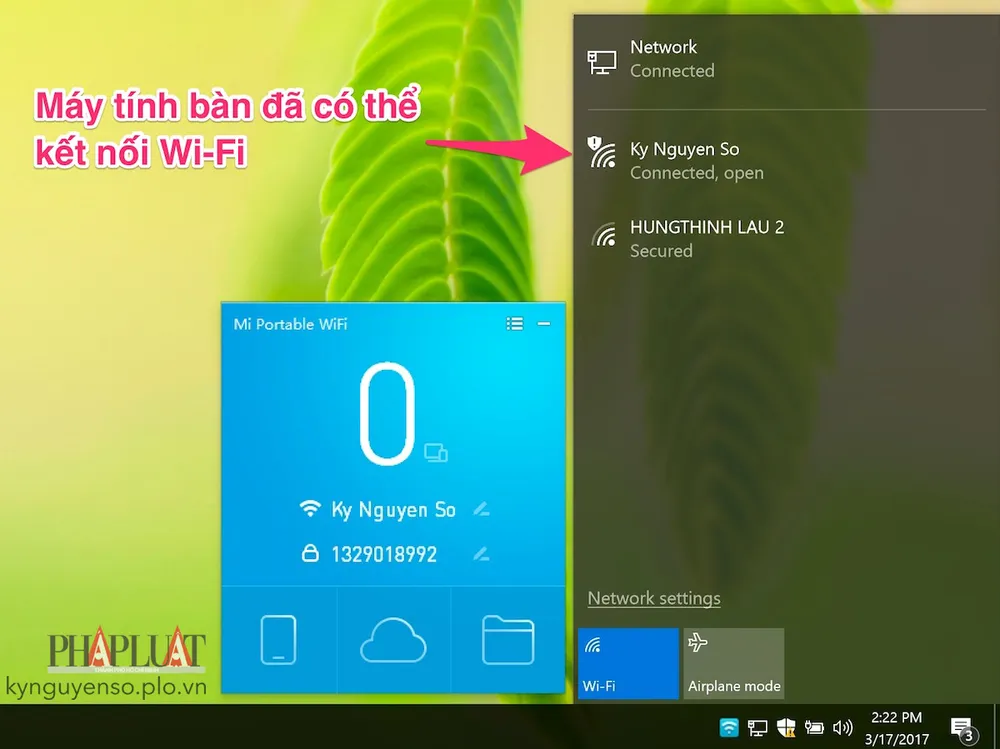 Thủ thuật giúp máy tính bàn có thể kết nối Wi-Fi