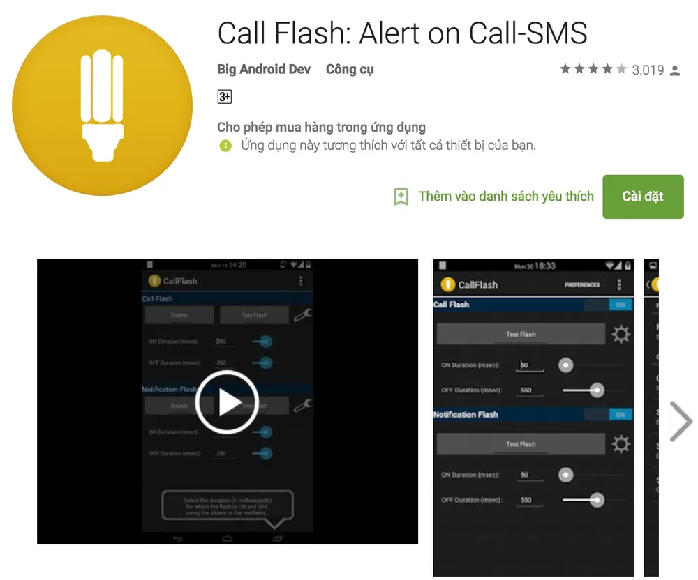 3 cách giúp tự bật đèn flash khi có người gọi đến ảnh 3