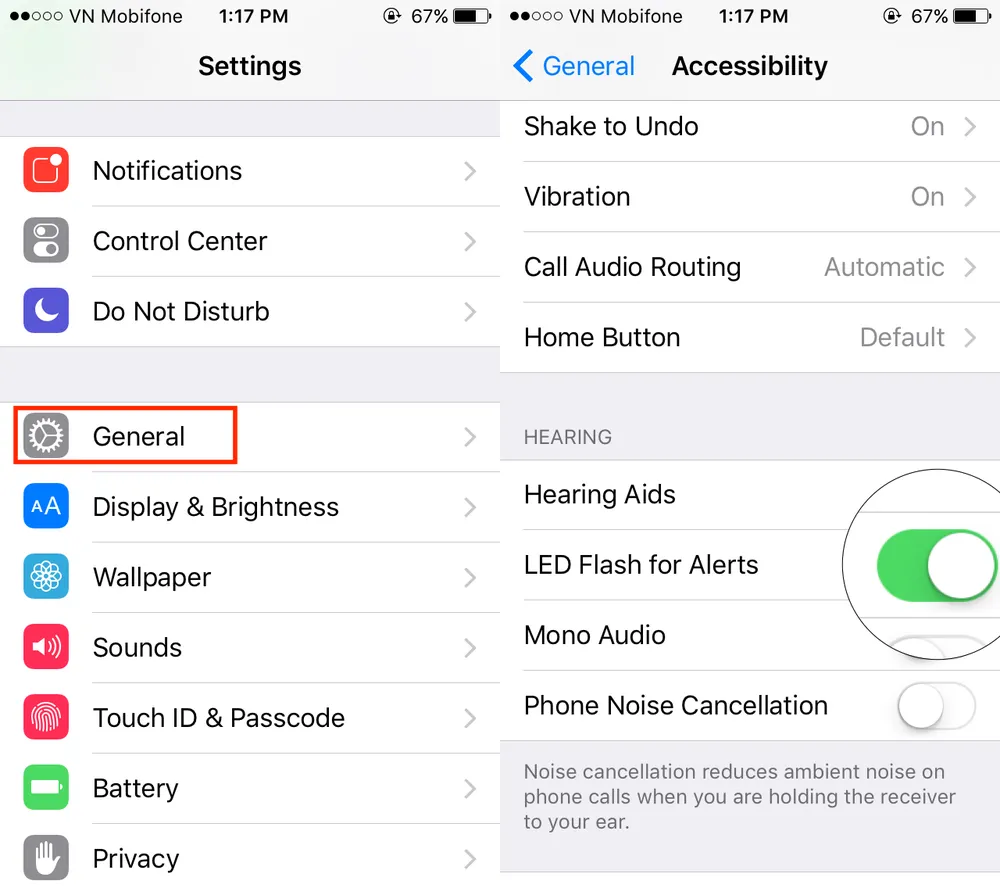 3 cách giúp tự bật đèn flash khi có người gọi đến ảnh 1