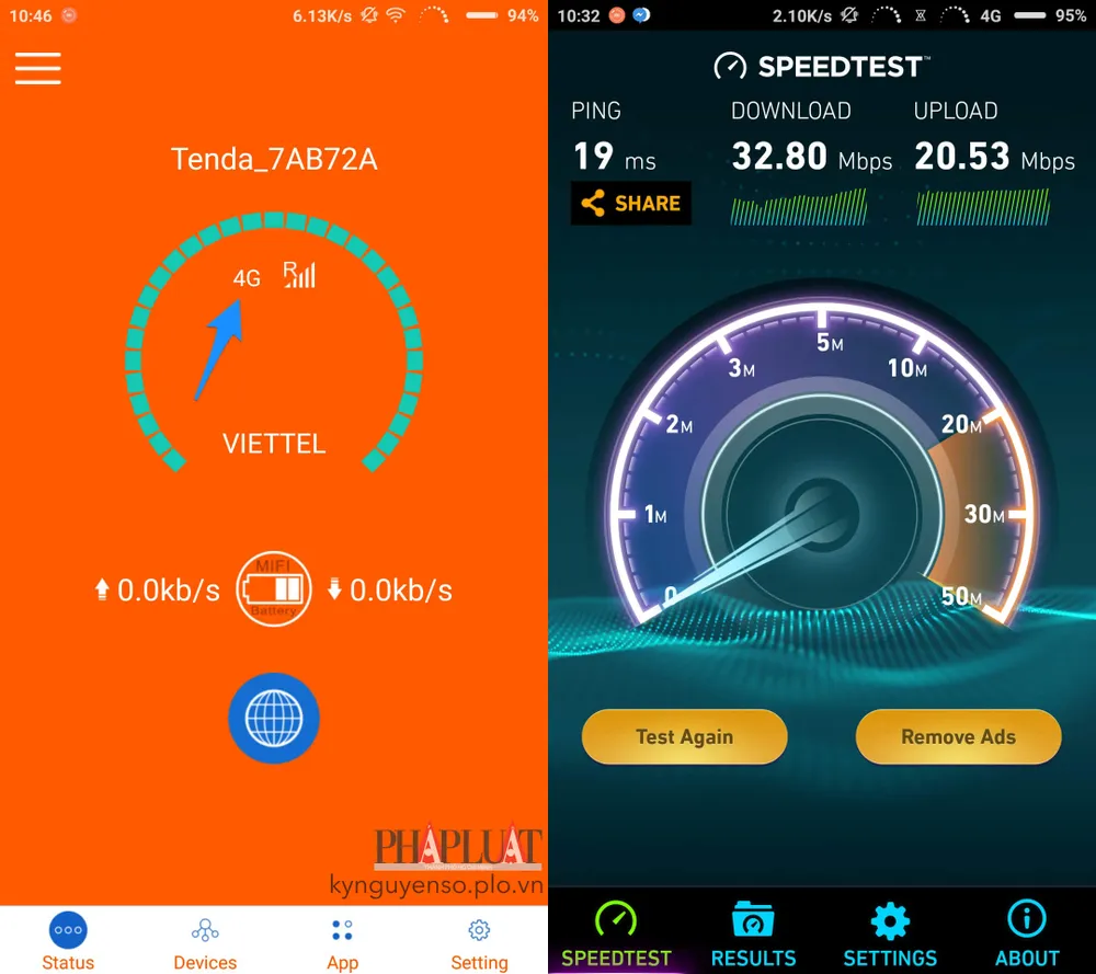 Đánh giá nhanh cục phát 4G Tenda tốc độ cao, giá rẻ