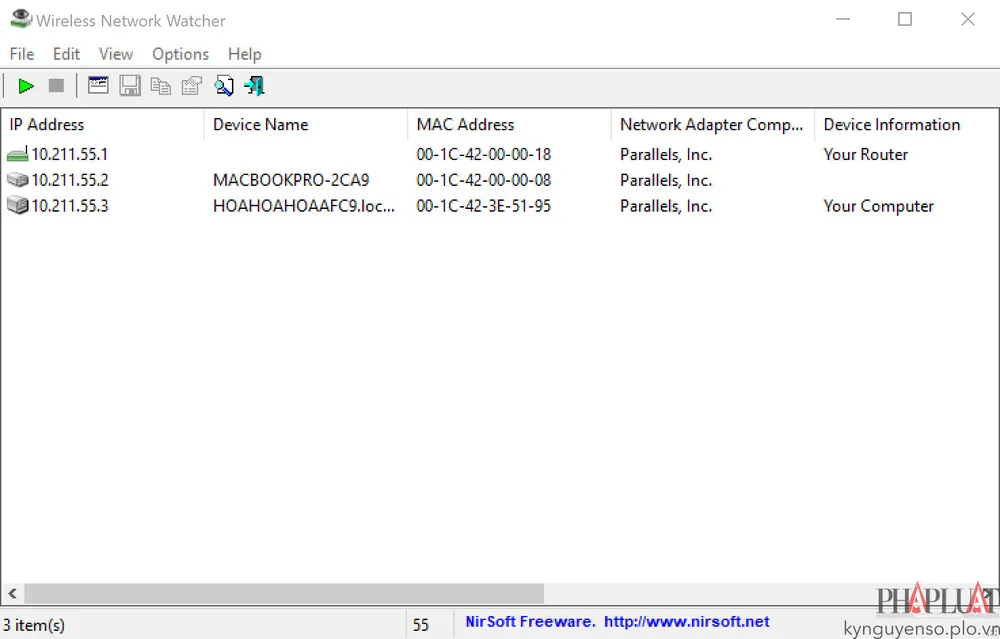 Cách kiểm tra xem ai đang ‘xài chùa’ WiFi