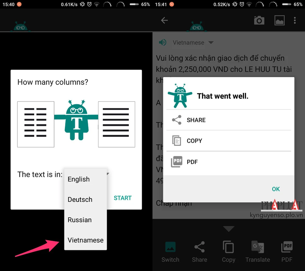 Mẹo trích xuất văn bản tiếng Việt trên hình ảnh và PDF ảnh 9