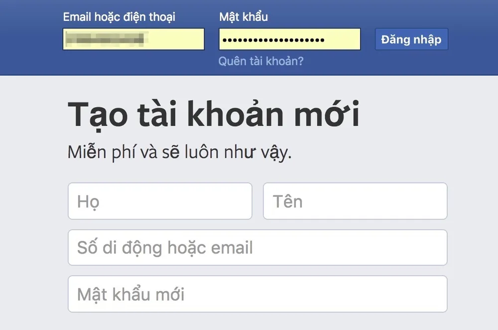 Cách tìm lại mật khẩu Facebook ảnh 4 Cách tìm lại mật khẩu Facebook ảnh 4