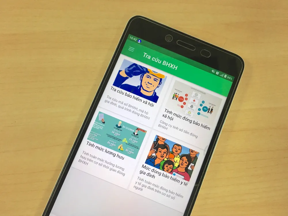 Cách tra cứu BHYT, BHXH bằng smartphone ảnh 1 Cách tra cứu BHYT, BHXH bằng smartphone ảnh 1