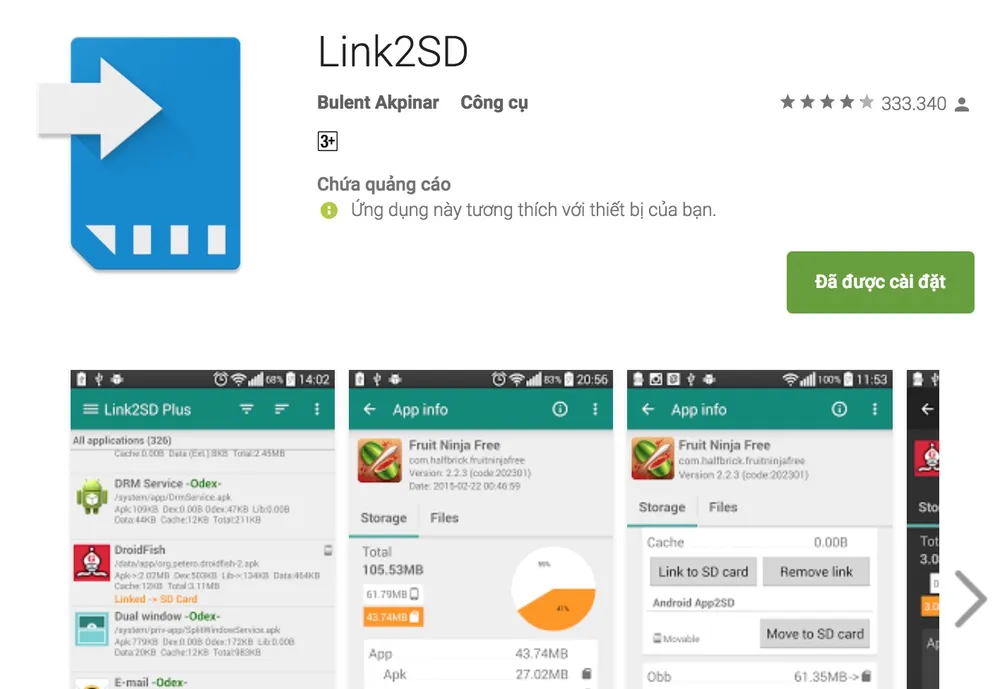 5 cách chuyển ứng dụng sang thẻ nhớ