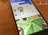 Thủ thuật chèn hình vào bàn phím smartphone