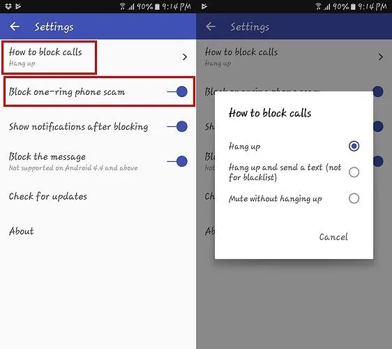 Cách chặn hoàn toàn các cuộc gọi quấy rối