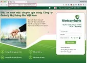 Liên tiếp xuất hiện nhiều trang web ngân hàng giả mạo