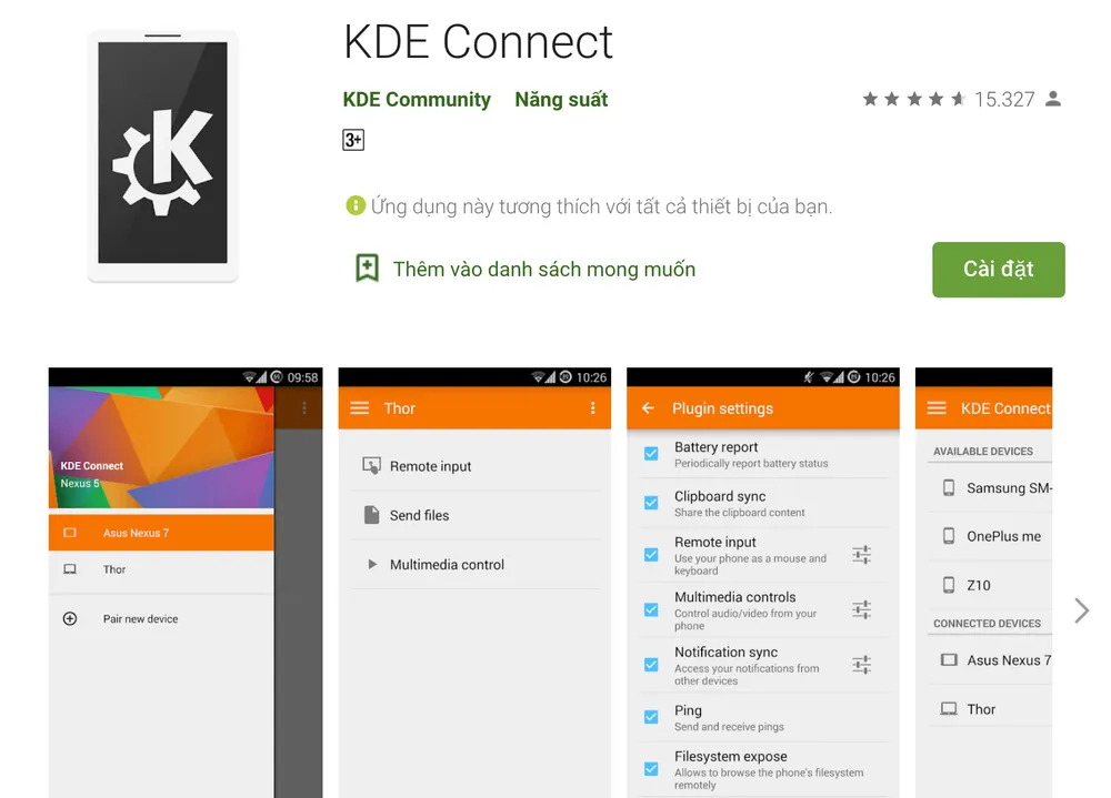 kde-connect-tren-android