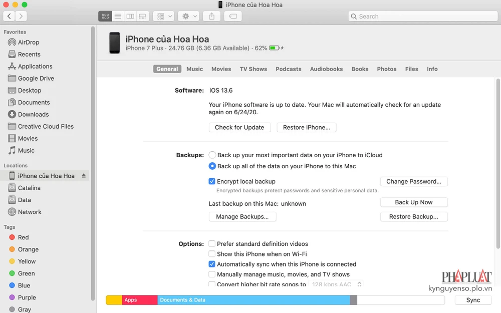 sao-luu-du-lieu-tren-itunes