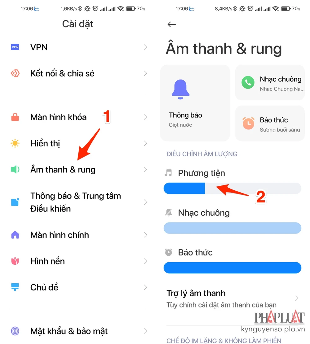 tang-giam-am-luong-bang-cai-dat-he-thong