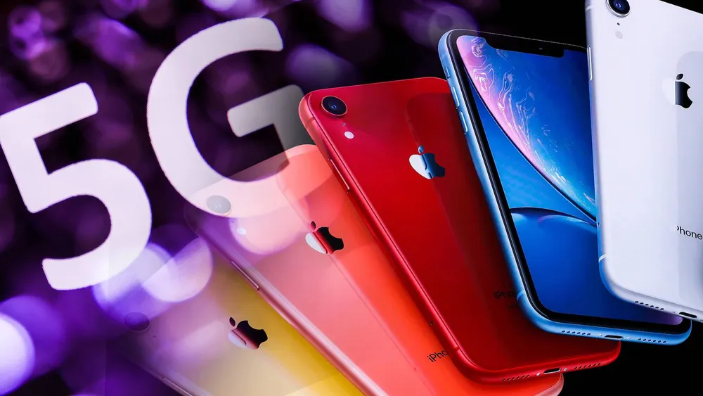 iphone-5g Kết nối 5G giúp iPhone bán chạy hơn. Ảnh: Nikkei Asia