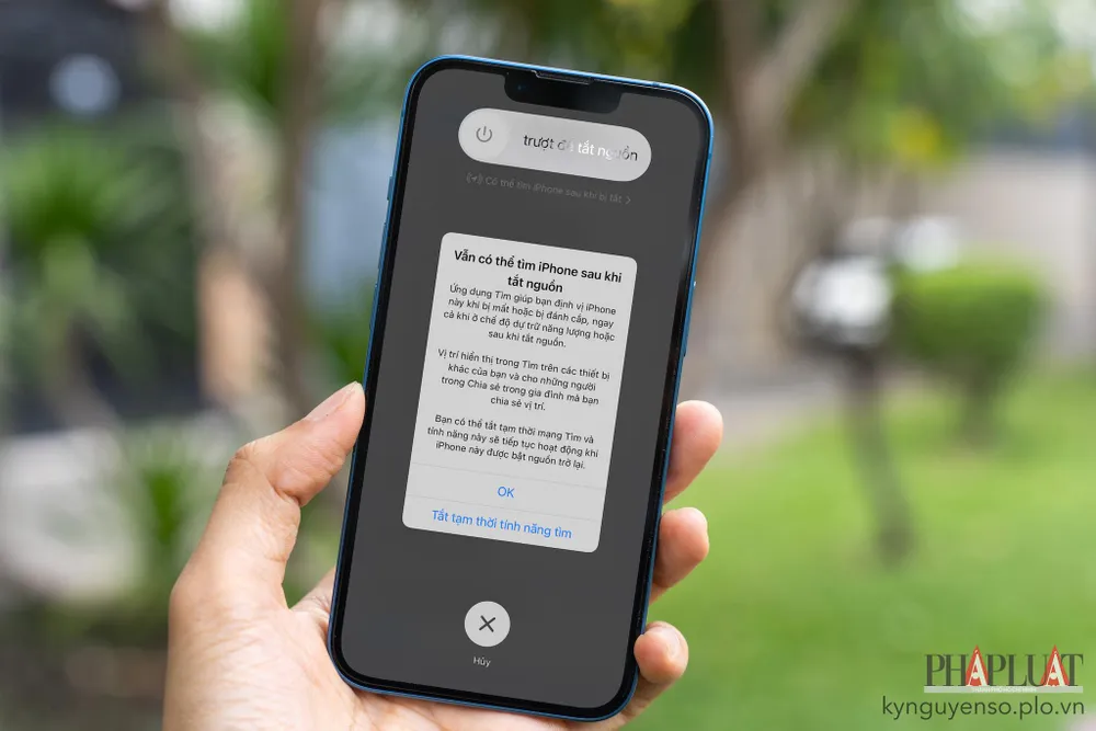 iPhone đời mới được tích hợp tính năng định vị từ xa kể cả khi tắt nguồn. Ảnh: MINH HOÀNG