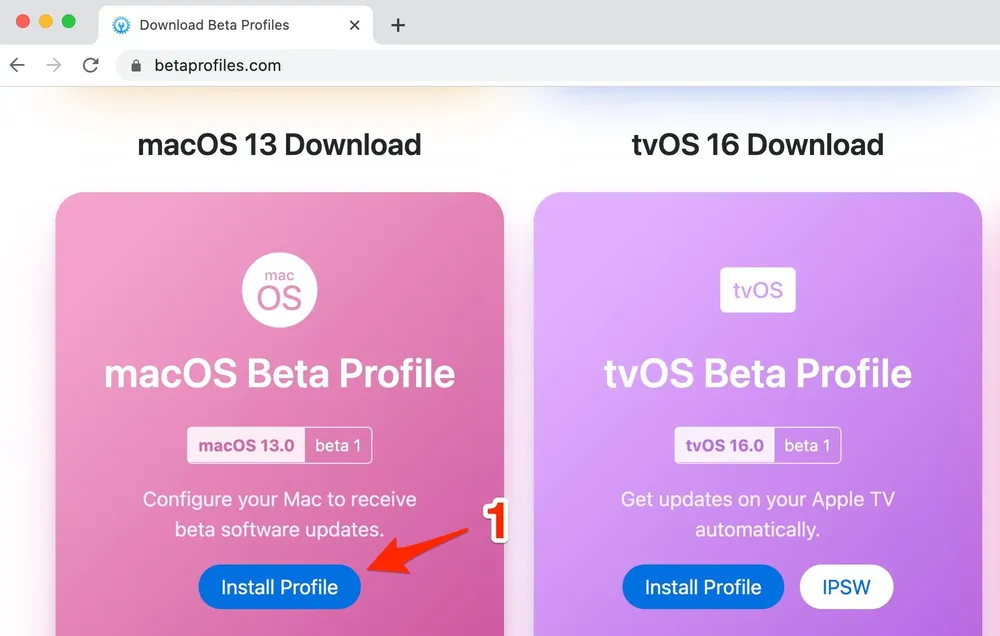 cai-dat-ho-so-nha-phat-trien-tuong-ung Tải và cài đặt Profile (hồ sơ) nhà phát triển tương ứng. Ảnh: MINH HOÀNG