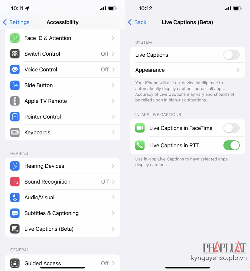 Dịch nội dung trực tiếp nội dung trong video, âm thanh. Ảnh: MINH HOÀNG