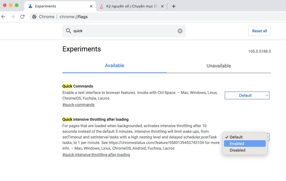 kich-hoat-Quick-Intensive-Throttling tính năng Quick Intensive Throttling