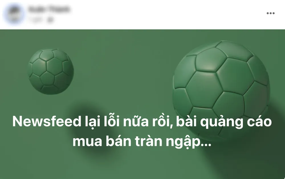 Nhiều người than phiền việc Facebook gặp sự cố. Ảnh: TIỂU MINH