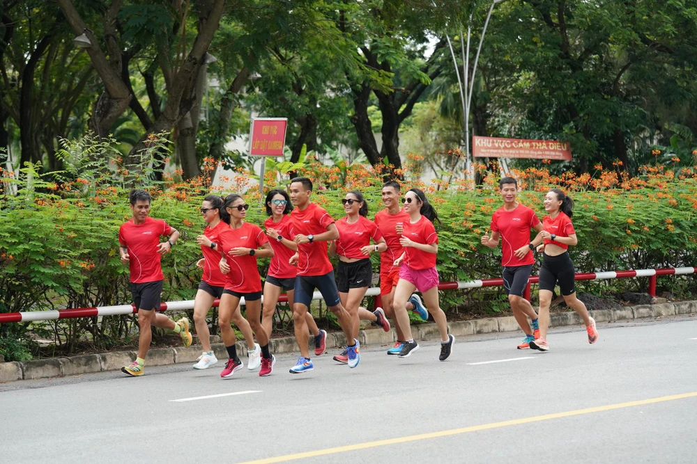 Cung đường chạy Viettel Fastest ở TP.HCM. 