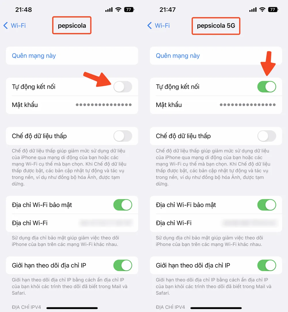 meo-giup-iphone-ket-noi-wifi-nhanh-hon Mẹo giúp iPhone luôn kết nối với mạng WiFi nhanh hơn. Ảnh: MINH HOÀNG