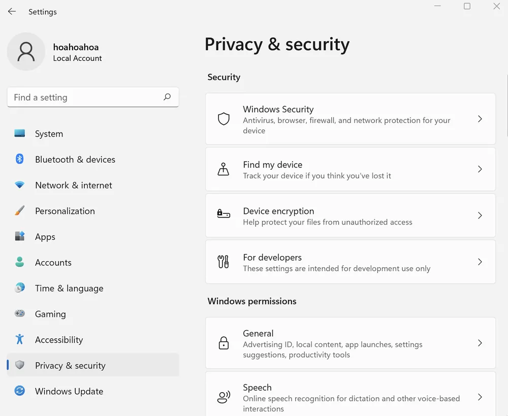 Kích hoạt tính năng Find my device trên Windows. Ảnh: MINH HOÀNG