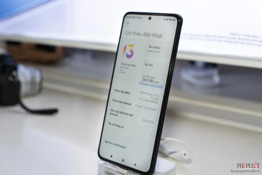 Xiaomi 12T series được hỗ trợ cập nhật bảo mật liên tục 4 năm. Ảnh: TIỂU MINH