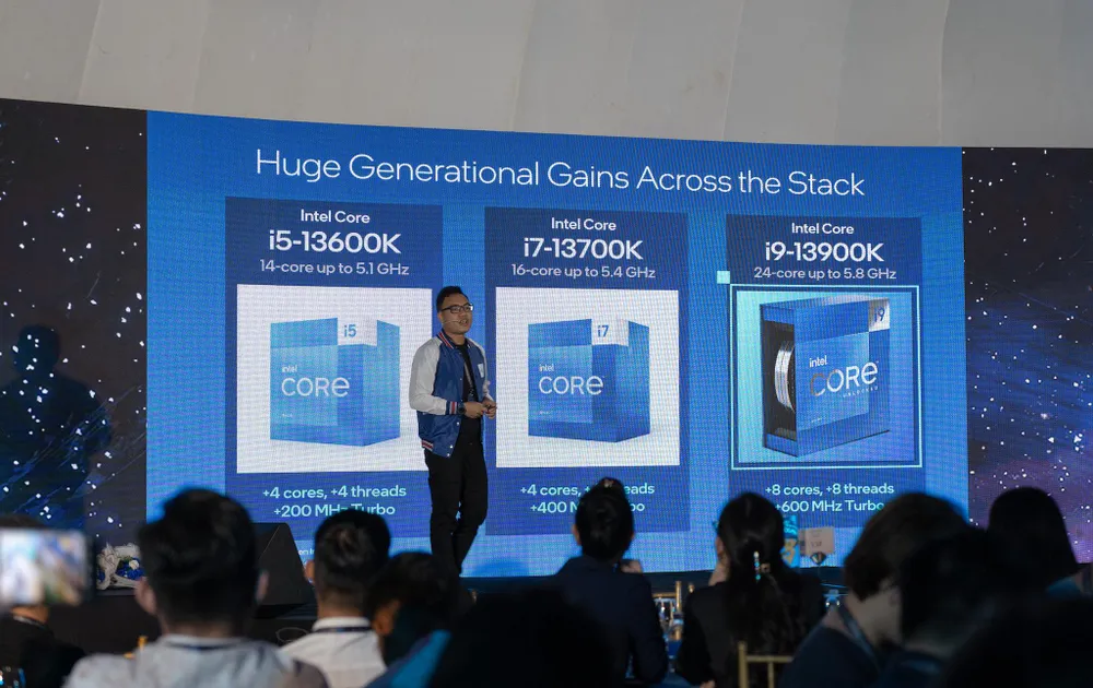 Người dùng dễ dàng ép xung hệ thống chỉ với một cú nhấp chuột. Ảnh: TIỂU MINH