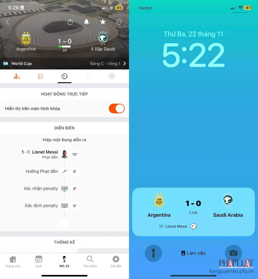cap-nhat-ti-so-world-cup-theo-thoi-gian-thuc Cập nhật tỉ số các trận đấu tại World Cup 2022 theo thời gian thực. Ảnh: MINH HOÀNG