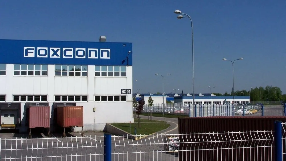 một cơ sở sản xuất của foxconn