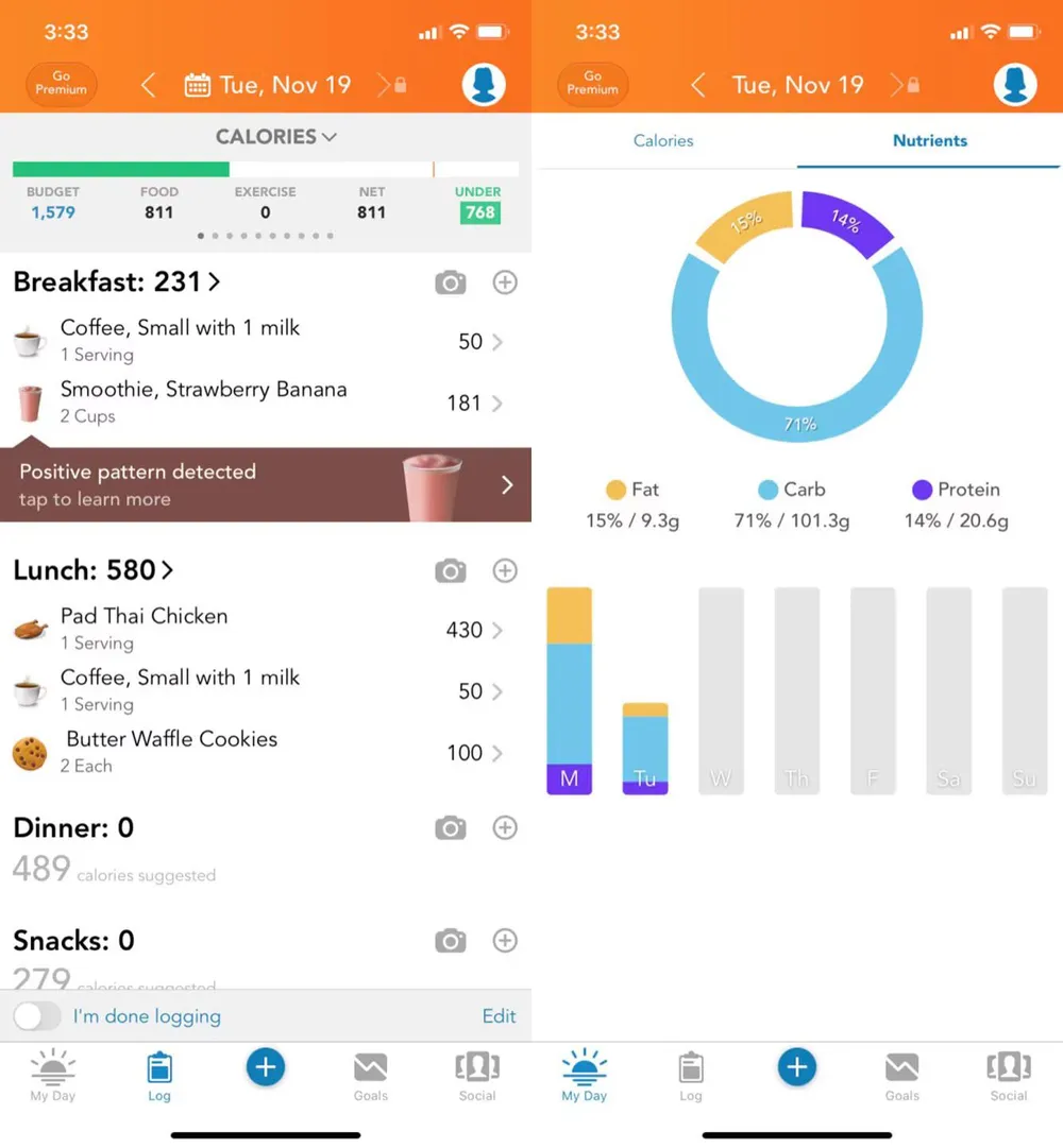 lên kế hoạch giảm cân với lose it