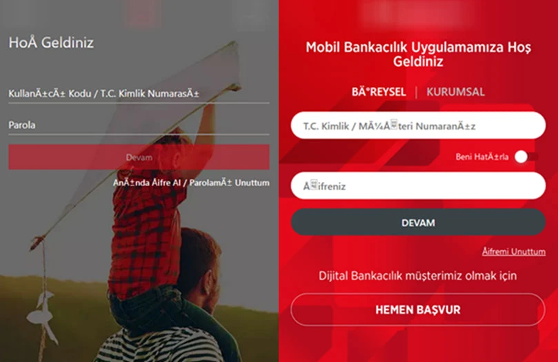 GodFather giả mạo các ứng dụng ngân hàng mục tiêu. Ảnh: Group-IB