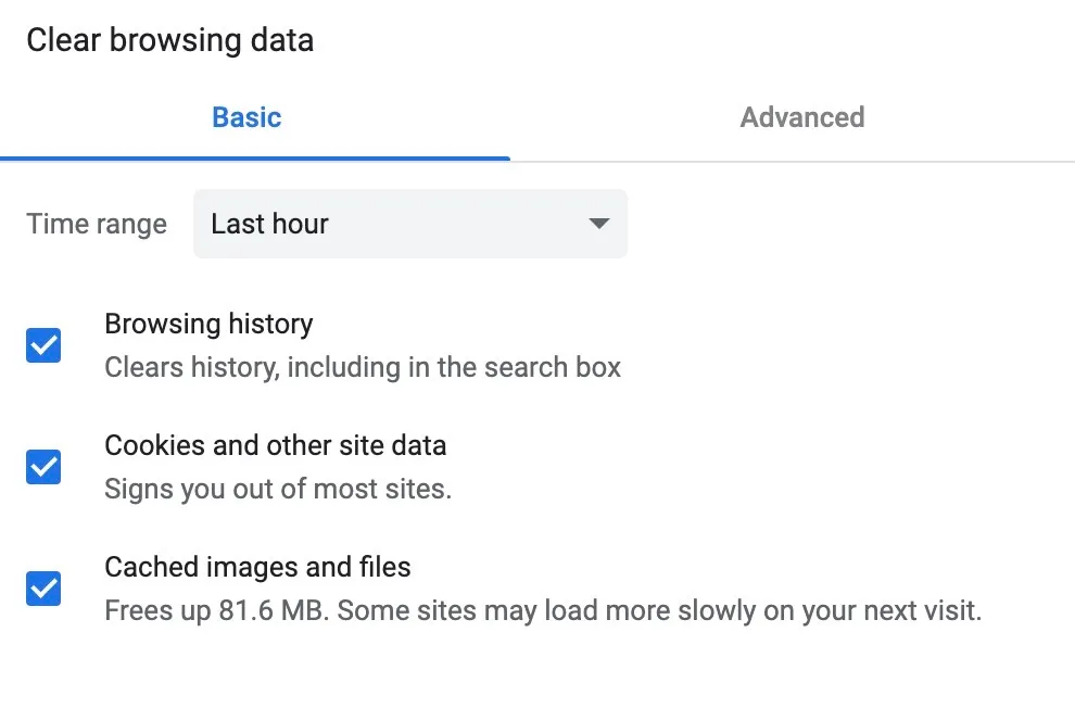 cach-xoa-du-lieu-tren-chatgpt Cách xóa dữ liệu trên trình duyệt Chrome. Ảnh: TIỂU MINH