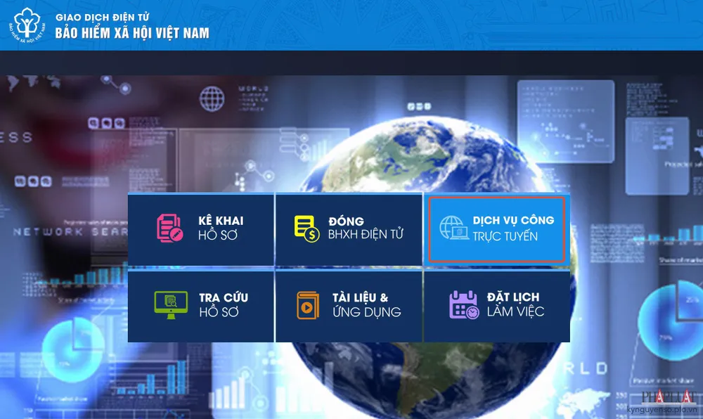 cong-thong-tin-dien-tu-bao-hiem-xa-hoi-viet-nam Truy cập vào Cổng thông tin điện tử Bảo hiểm Xã hội Việt Nam. Ảnh: MINH HOÀNG