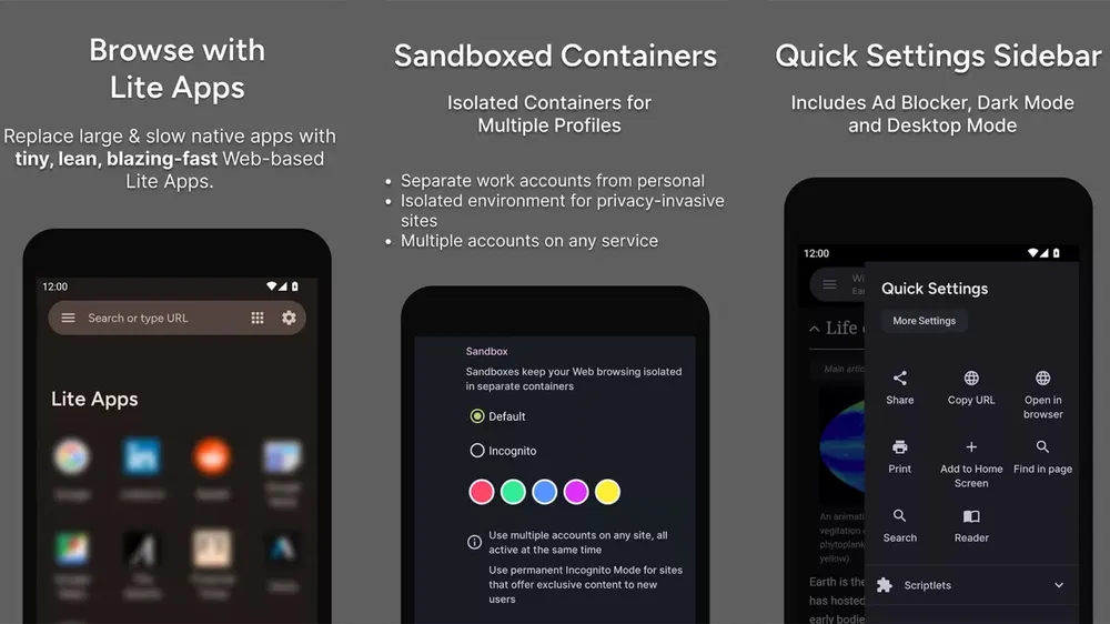 hermit thay thế facebook