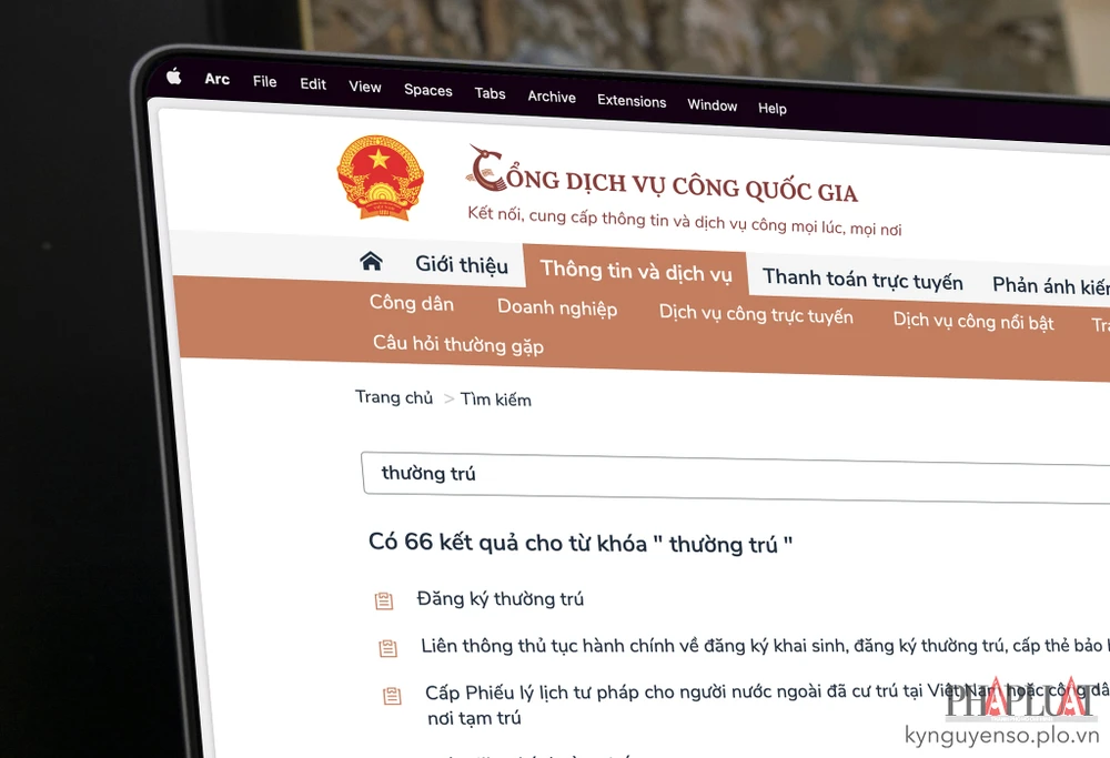 Mức phí đăng ký thường trú, tạm trú năm 2023 được thực hiện theo Thông tư 75/2022/TT-BTC. Ảnh: MINH HOÀNG 