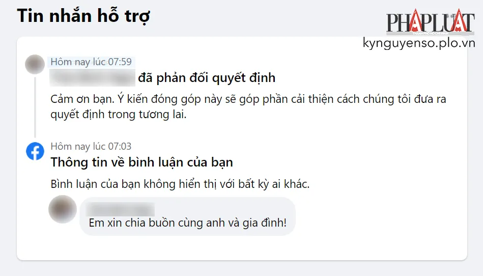 bi-cam-binh-luan-vi-chia-buon-voi-ban-be-tren-facebook Bị cấm bình luận vì chia buồn với bạn bè trên Facebook?. Ảnh: TIỂU MINH