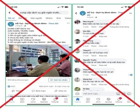Cảnh giác các dịch vụ hỗ trợ rút BHXH một lần. Ảnh: BHXH Việt Nam